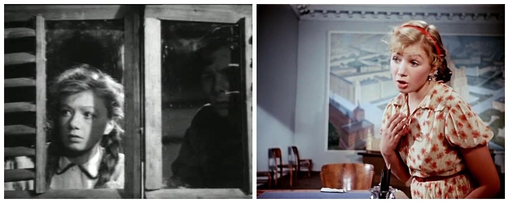 Людмила Шагалова. "Молодая гвардия" (1948). "Верные друзья" (1954)