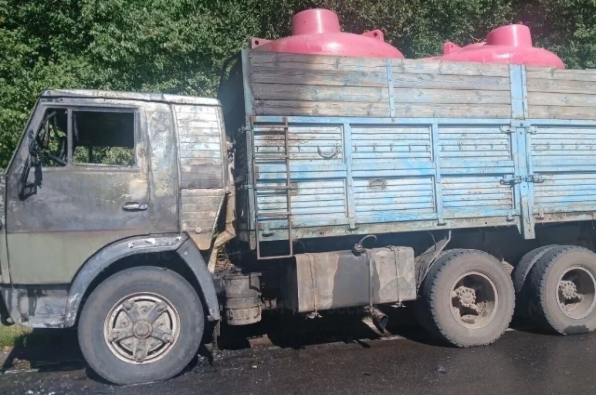    Пожарные потушили грузовик в Жирятинском районе Брянщины