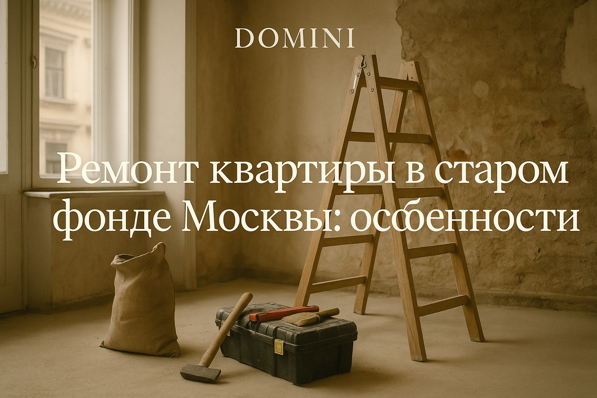    Ремонт квартиры в старом фонде: практическое руководство в Москве