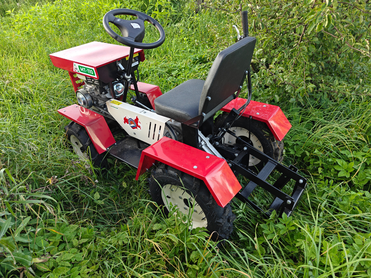 Агромаш МТ-110 - обкатка