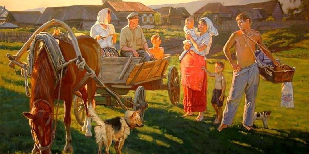 Жизнь русской деревни в 5 картинах великих художников