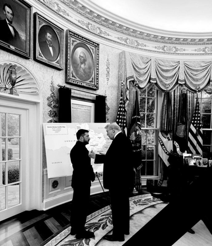    Трамп и Зеленский. Фото Белого Дома.