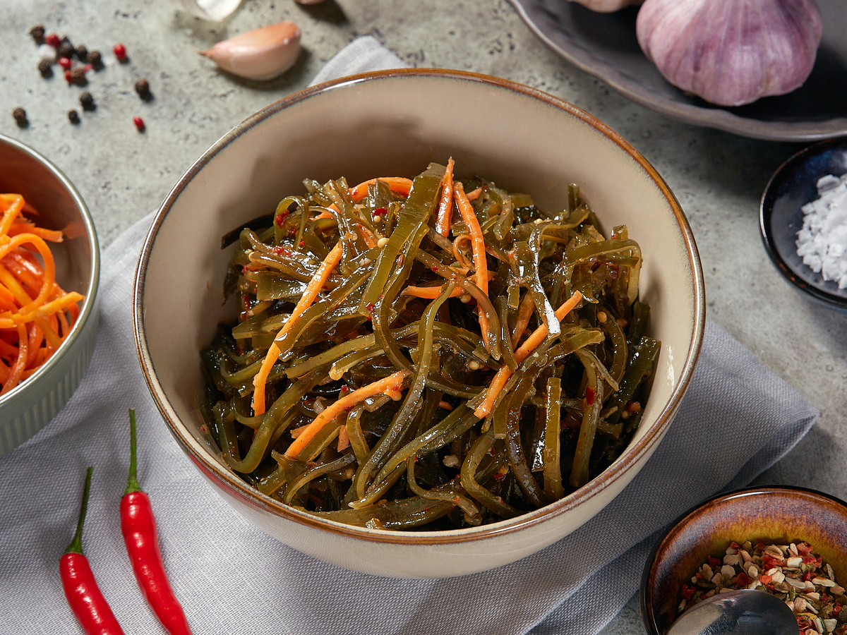    Постный винегрет с морской капустой — секрет йодированного взрыва вкуса