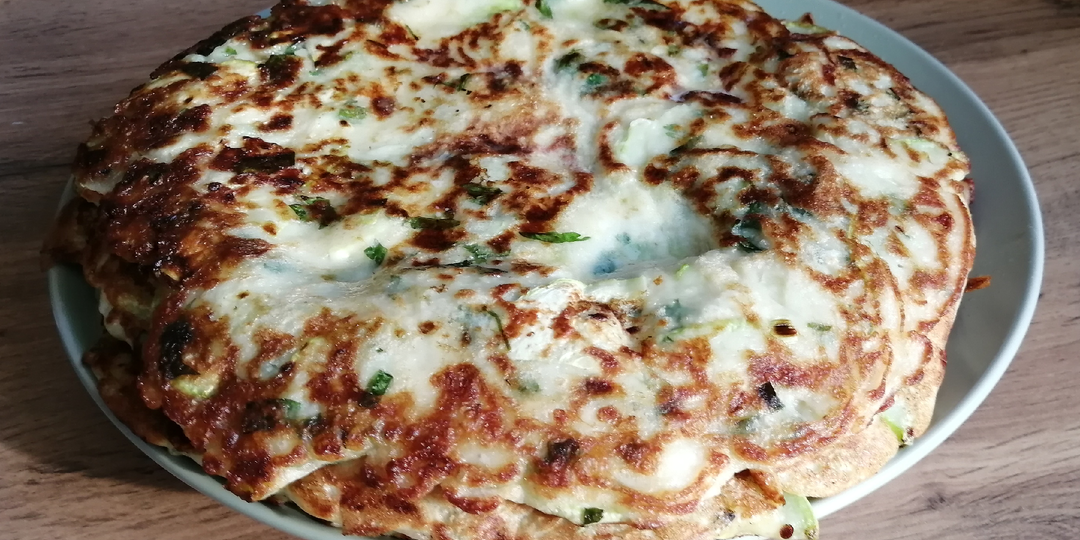 Лепёшки с кабачками