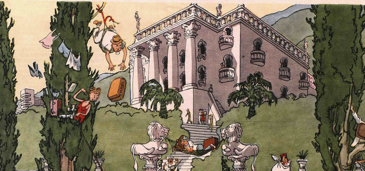 Художник К.Ротов журнал "Крокодил"№19 1956