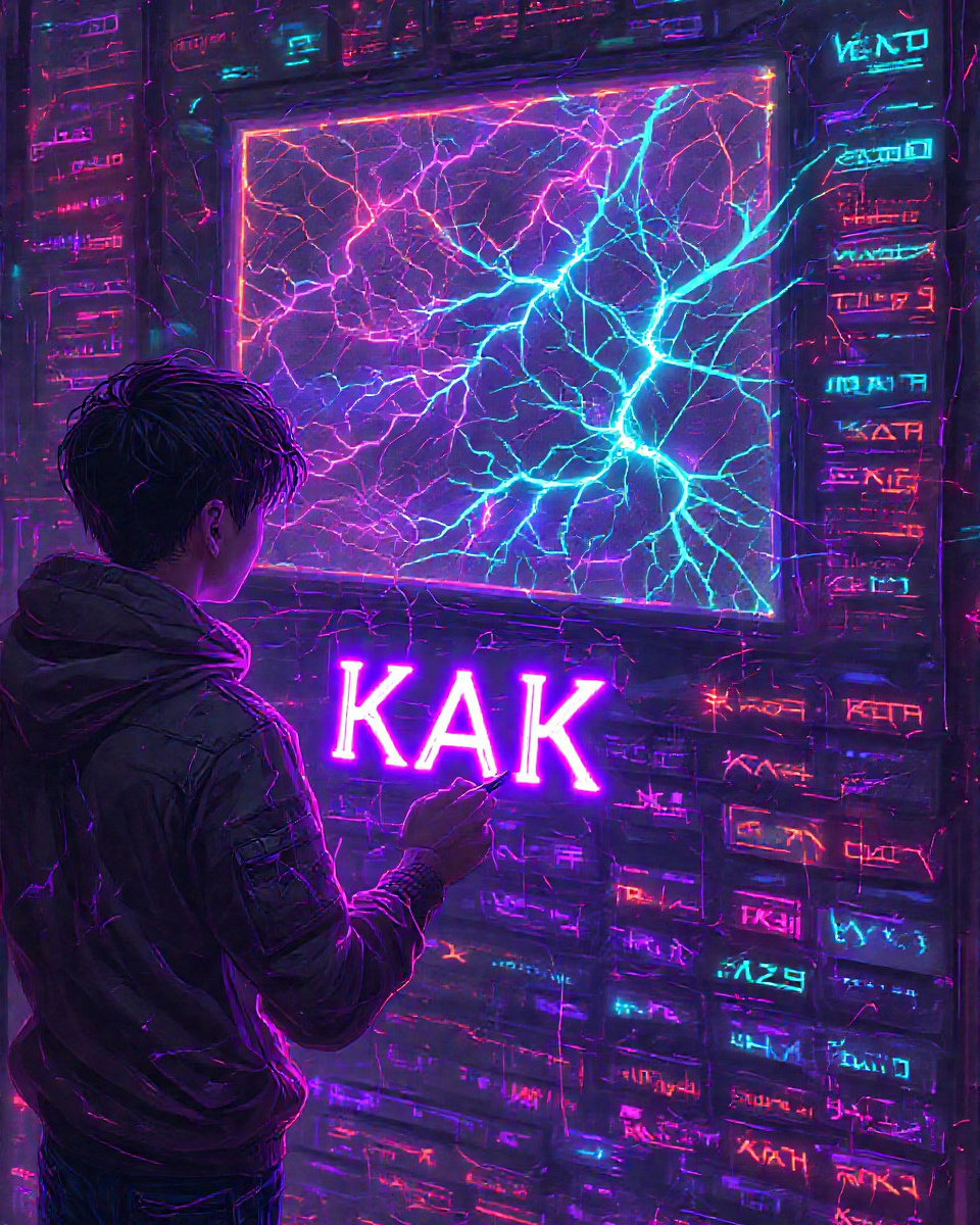 Цифровой лабиринт из слова «Как»