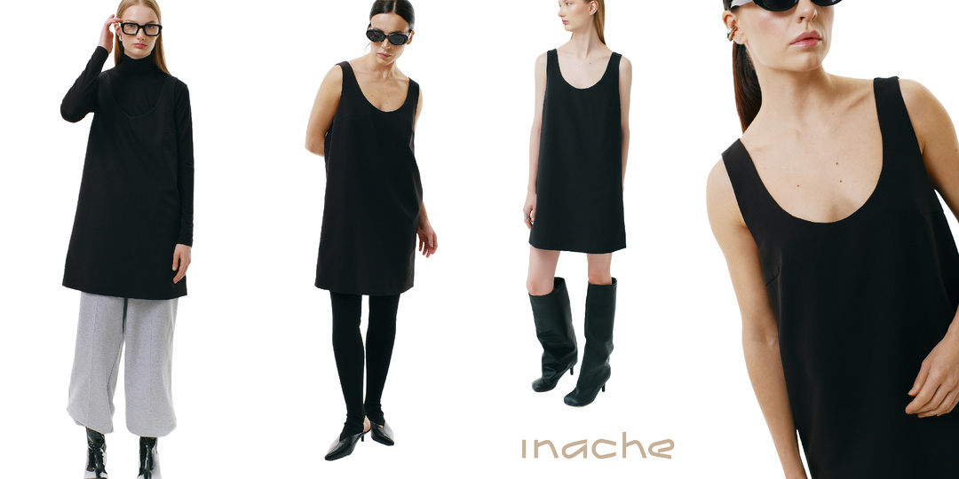 4 способа носить мини-платье в холодное время года