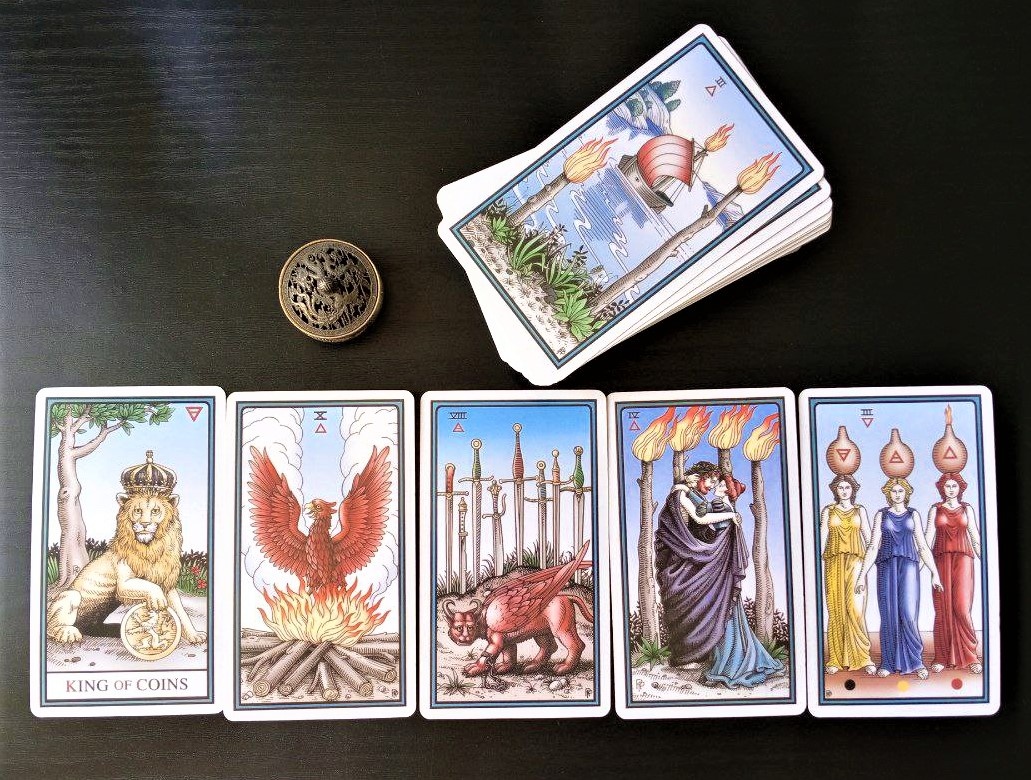 Ответ смотрим на колоде "Алхимическое таро Р.Плейса"