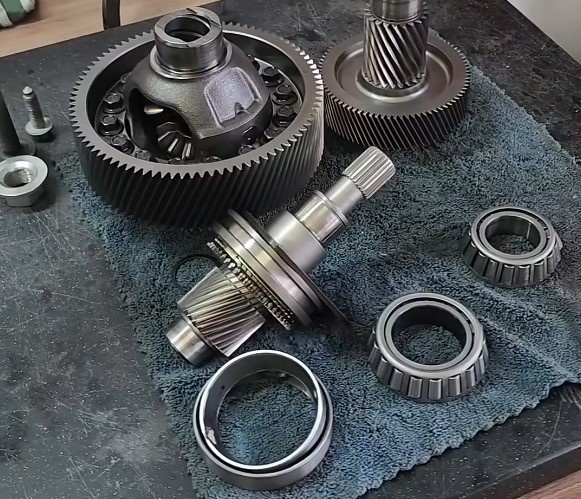  Замена подшипника в редукторе
