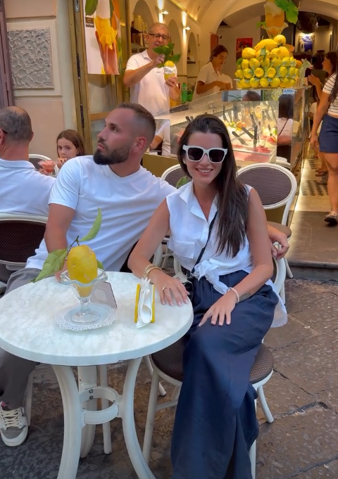 Ксения Бородина и Николай Сердюков. Фото: соцсети