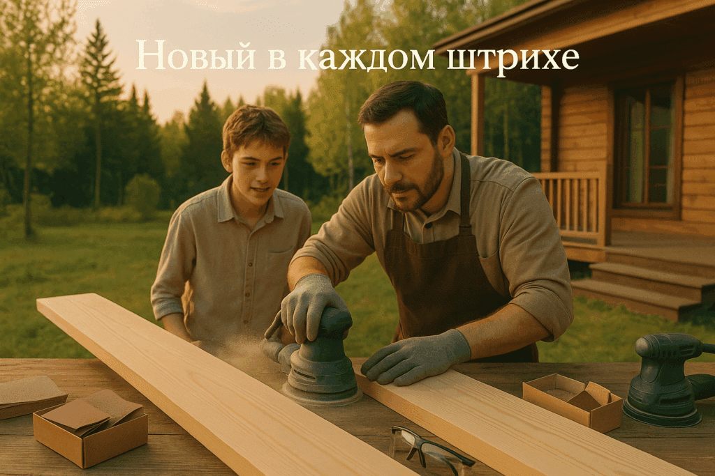   Ошибки при шлифовке деревянного дома: 7 советов эксперта genadich