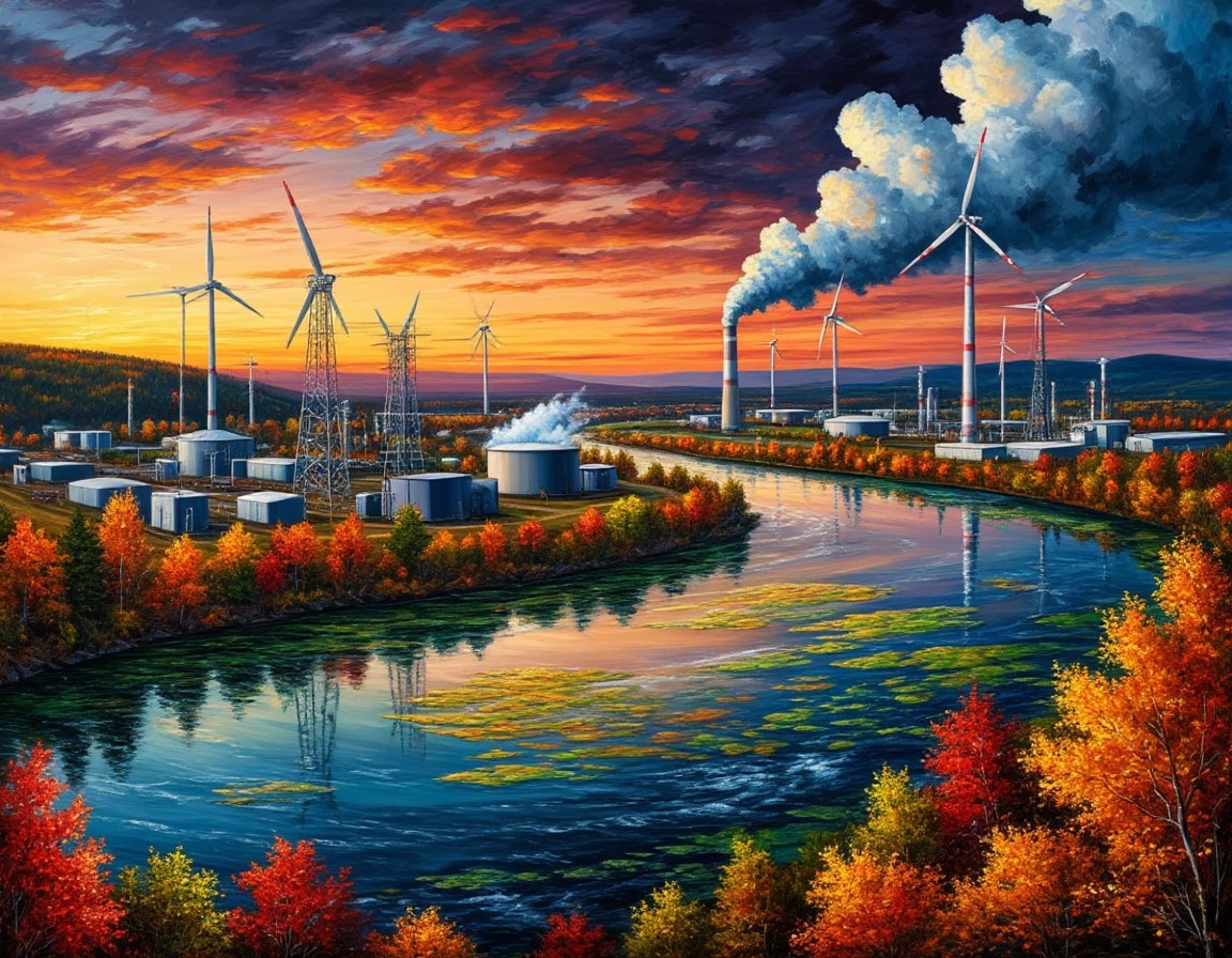 Дешёвый "термояд" будет в будущем. А пока - платим большие деньги за сжигание угля, непогоду и запрет миграции рыбы в реках. Экологи, мать вашу!...