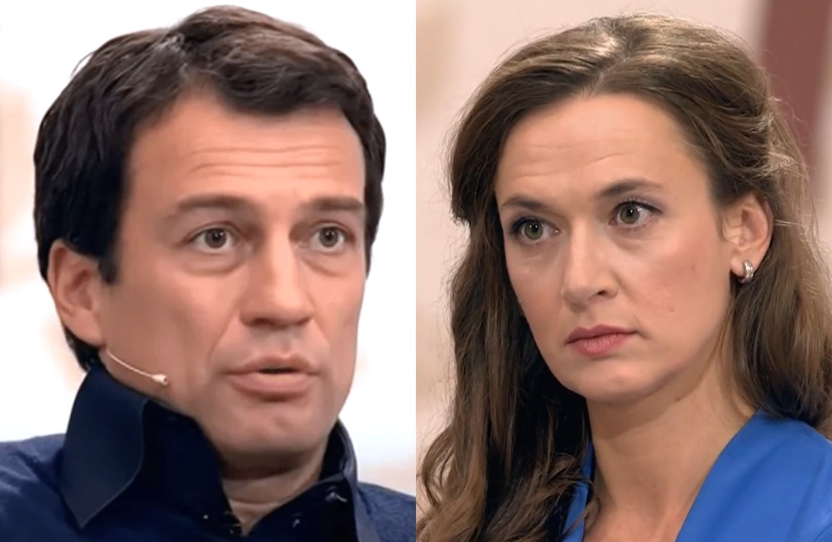 на фото Андрей Чернышов и Мария Добржинская 