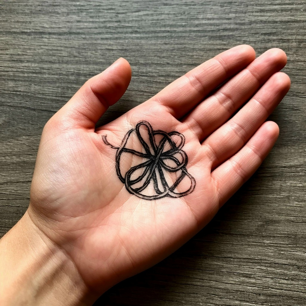 Так видит кармический узел нейросеть от Шедеврума