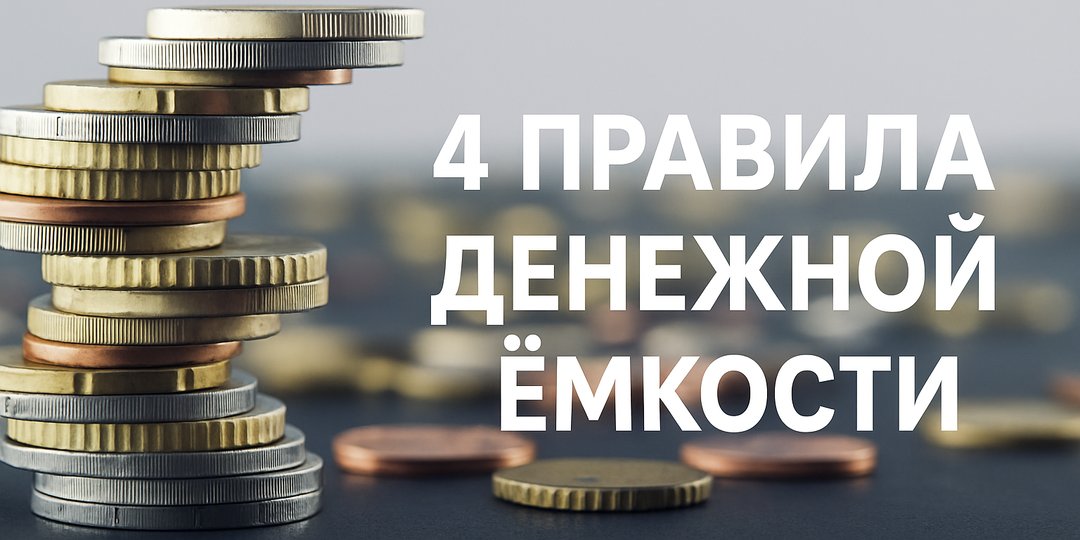 4 правила денежной ёмкости