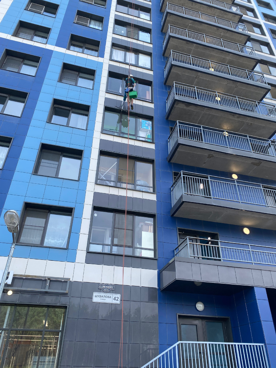Мойка окон в России в новостройках