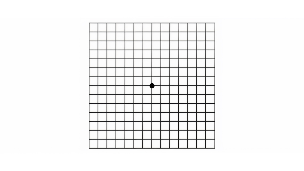 Тест с сеткой Амслера