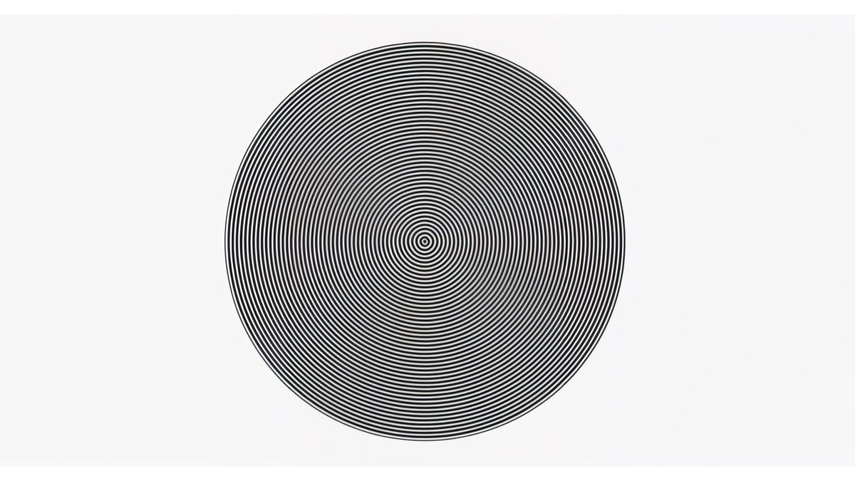 Тест с концентрическими кругами