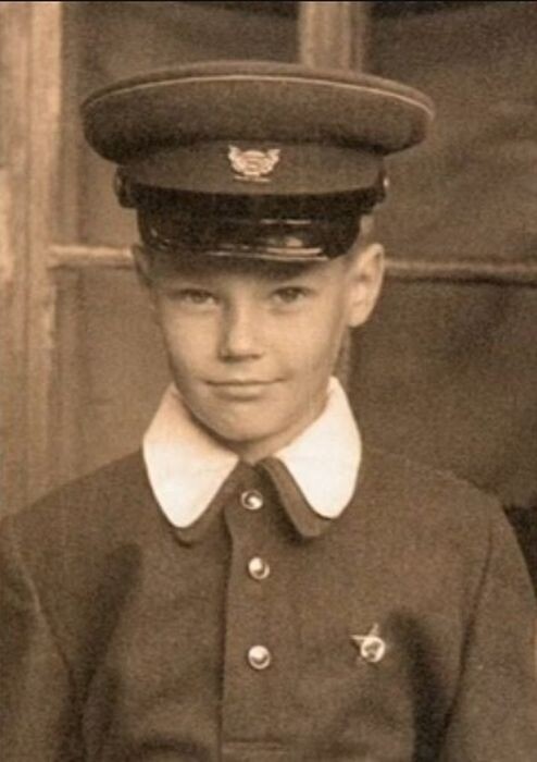 Владимир Конкин в детстве.