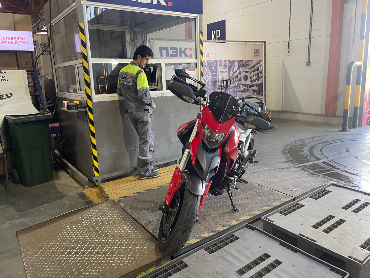 Отправляем мотоциклы ПЭК Якорная в Санкт-Петербурге