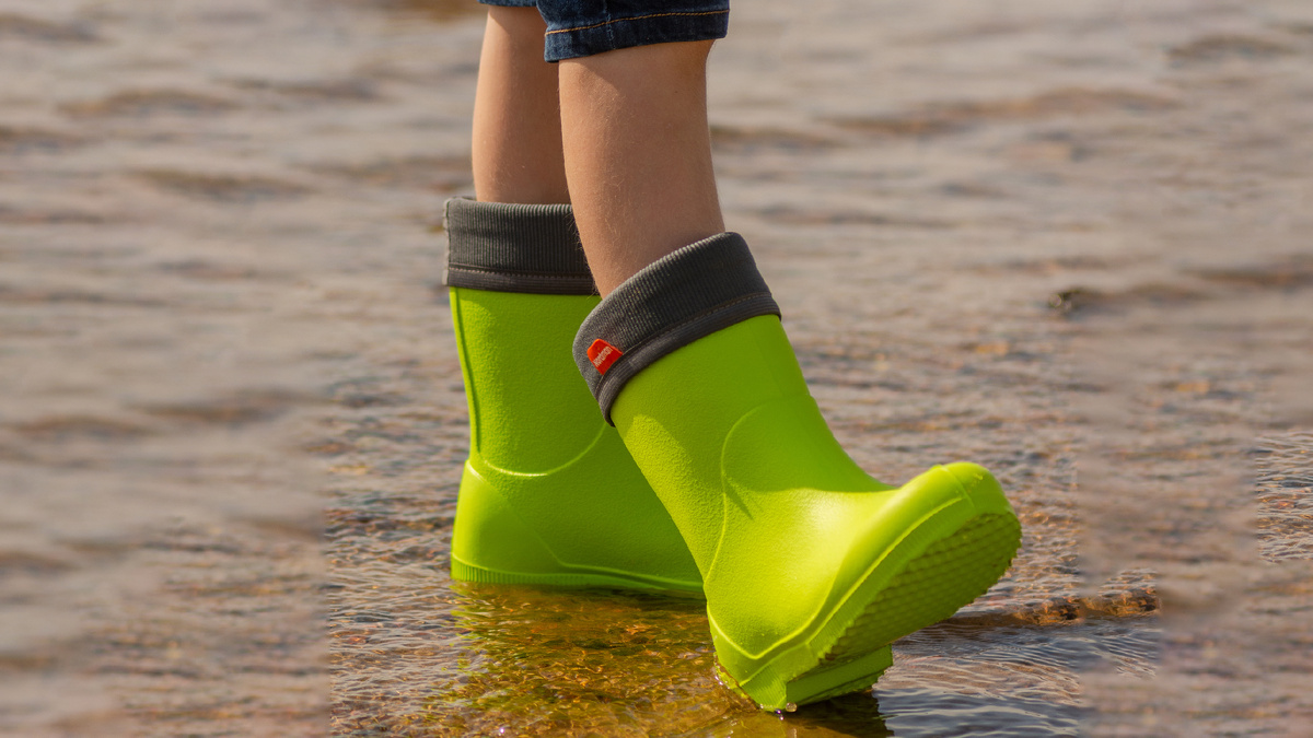 Детские резиновые сапоги с утеплителем Nordman Jet