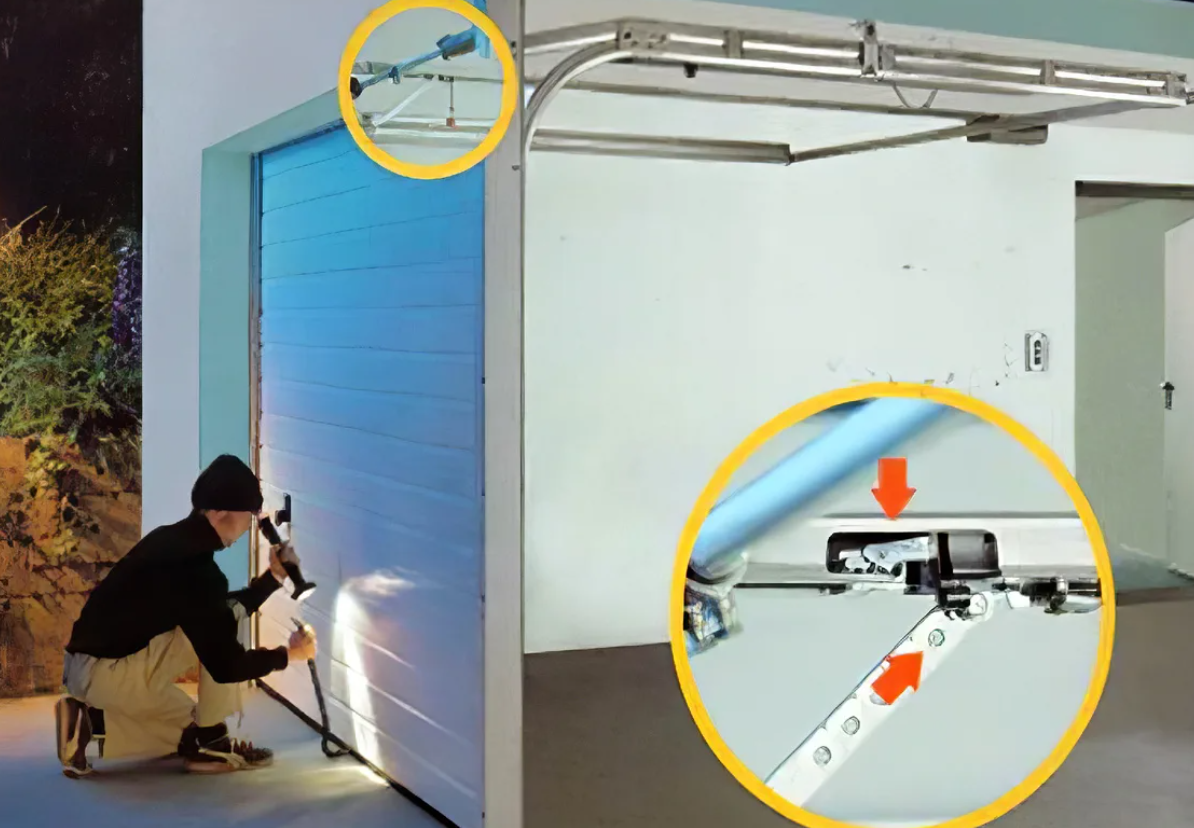 Взлом секционных ворот