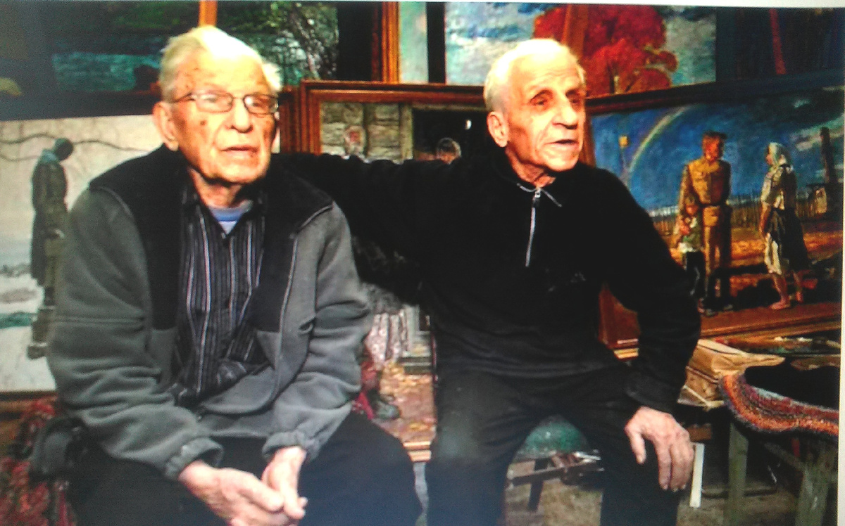 Сергей Петрович и Алексей Пнтрович Ткачевы - Народные художники СССР.