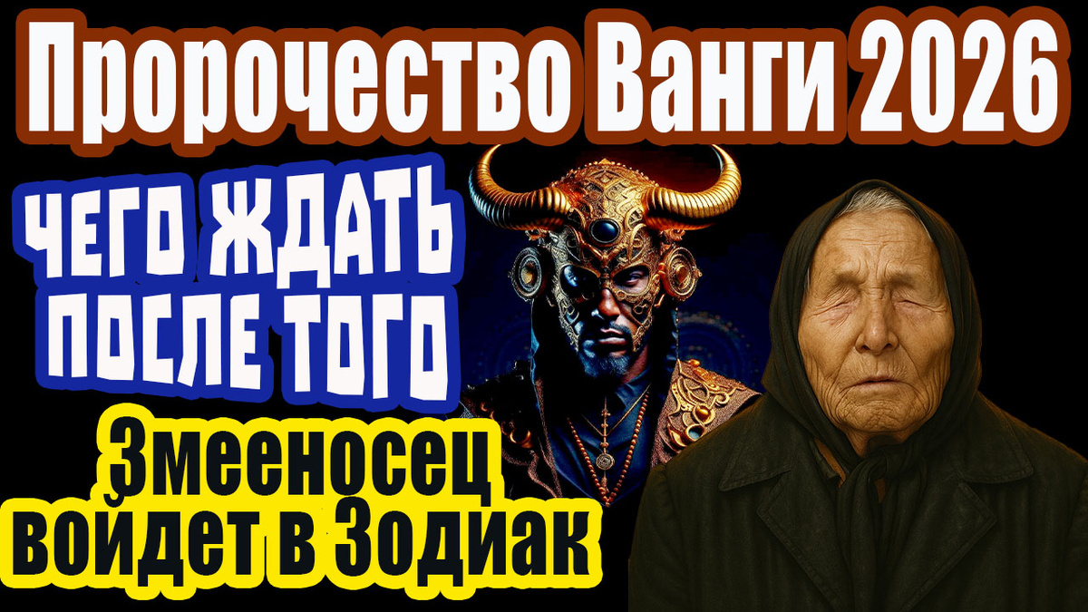 Со слов последователей Ванги, она обозначила 2026 год через  вхождение Юпитера в Змееносца в конце ноября 2025 года.