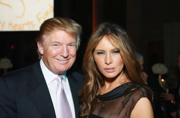 Дональд и Мелания Трамп