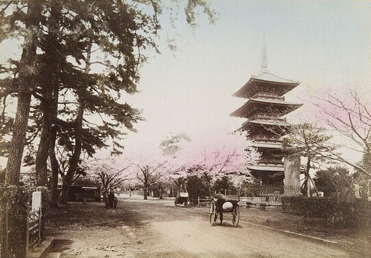 Неизвестный автор. Парк Уэно, Токио, 1890-е. РОСФОТО
