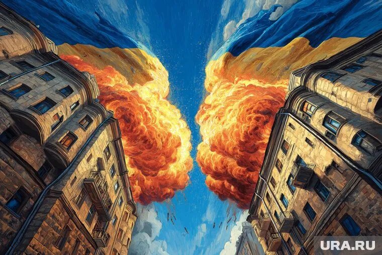 ВС РФ пресекли попытку украинских военных пересечь границу. Фото: Создано в Midjourney © URA.RU