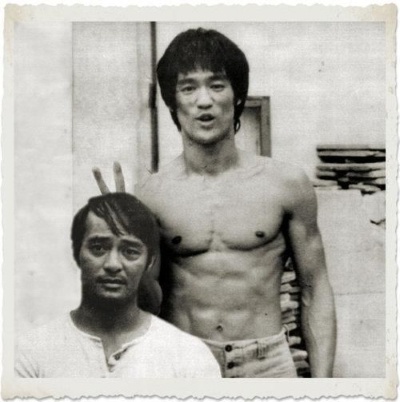 Брюс Ли и Дэн Инносанто, архивное фото. Источник: Bruce Lee foundation