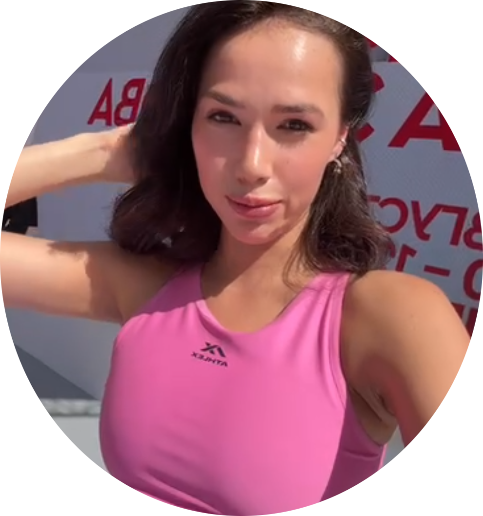 Алина Загитова перед тренировкой