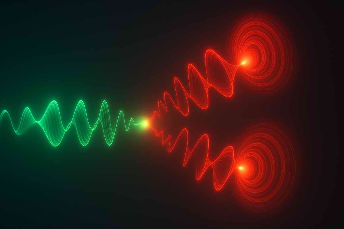 Разделение фотона: сохранение момента импульса в квантовом масштабе