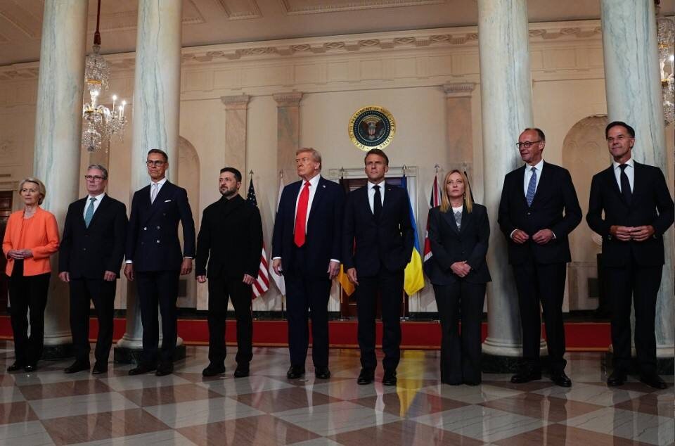    По сути, сегодня мир делится на тех, кто хочет Трампу заплатить, и тех, кто делать этого не собирается. Фото: Aaron Schwartz - Pool via CNP/Consolidated News Photos/Globallookpress