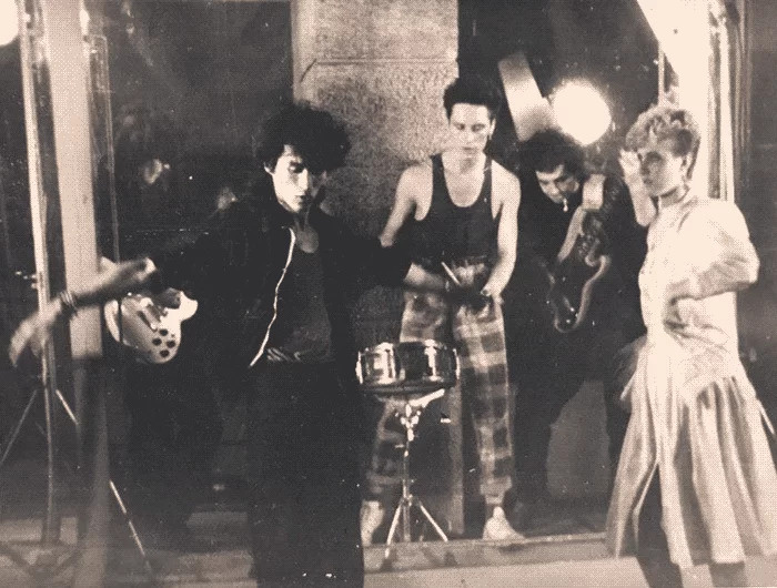 Фото со съёмок фильма «Конец каникул» (1986) (реж. Сергей Лысенко)