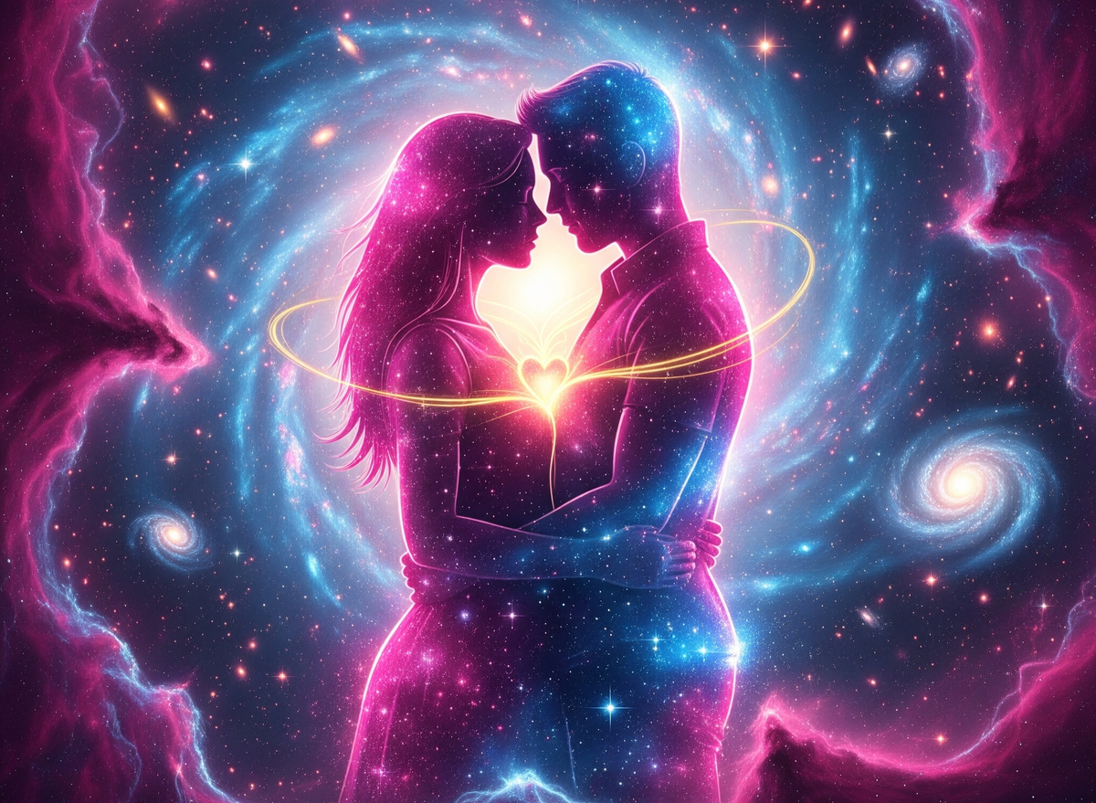 10 причин, почему космическая любовь особенная. Risha Lozo. Ai-генерация.