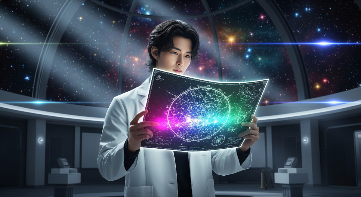 Роман "Тайна Звёздной карты" автор Risha Lozo. Ai-генерация.