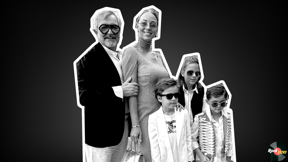 На фотографии: Дмитрий Дибров с семьей 