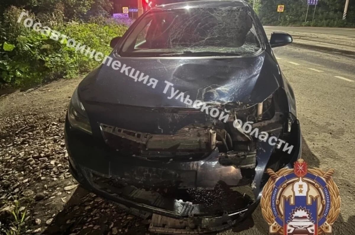    Подростки на питбайках пострадали в ДТП в Узловском районе