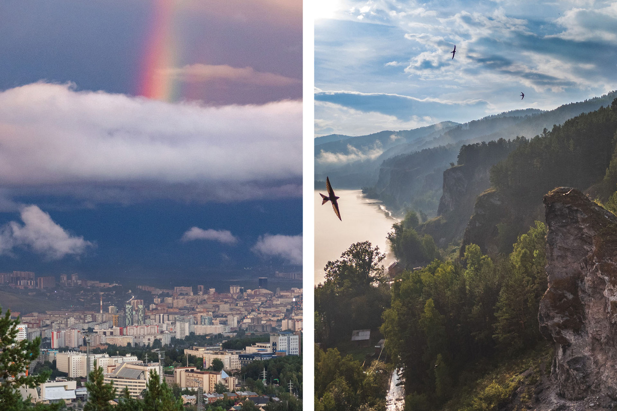    Виды Красноярска и окрестностей