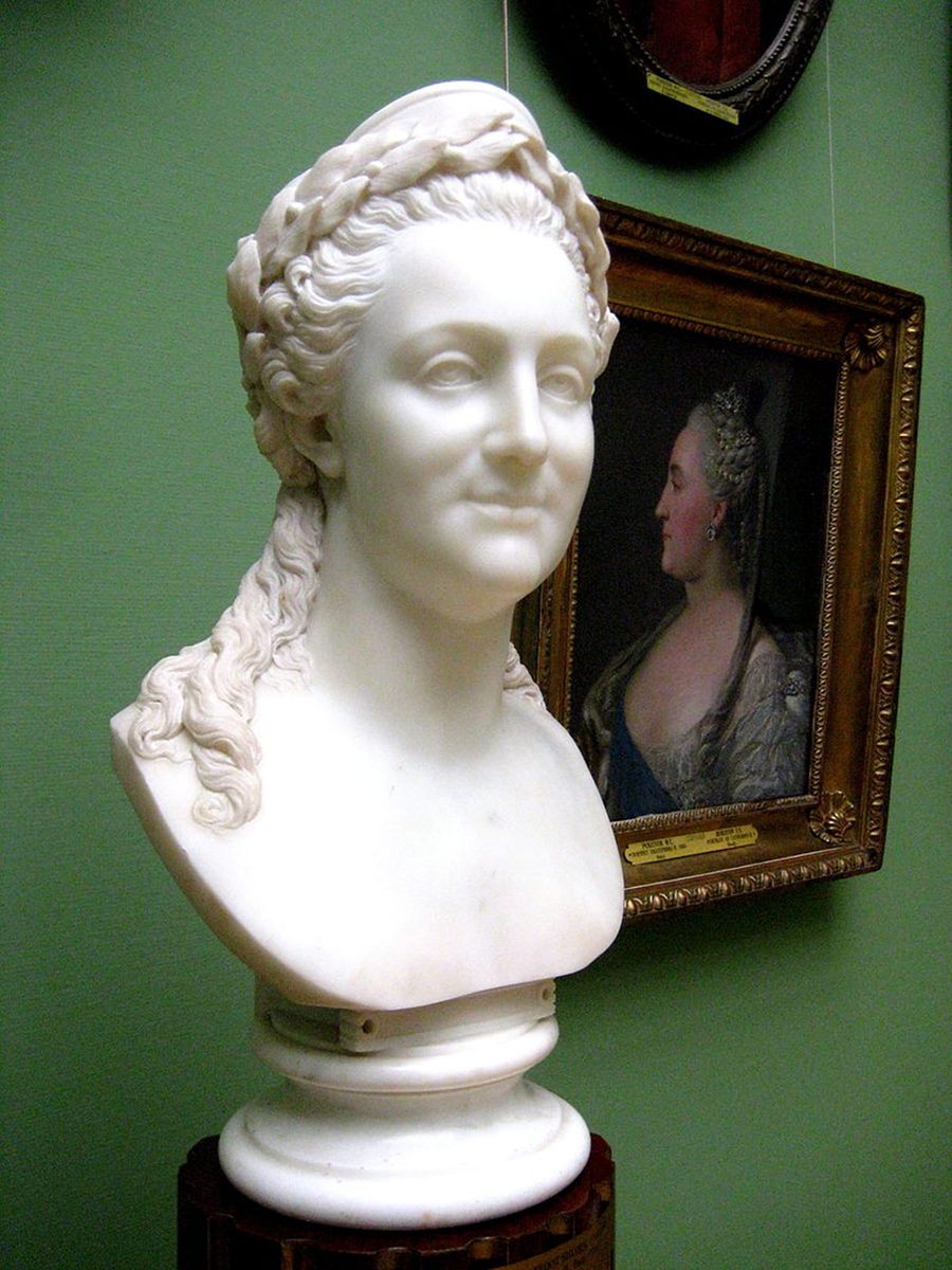 Бюст Екатерины II.1771 год. ГТГ