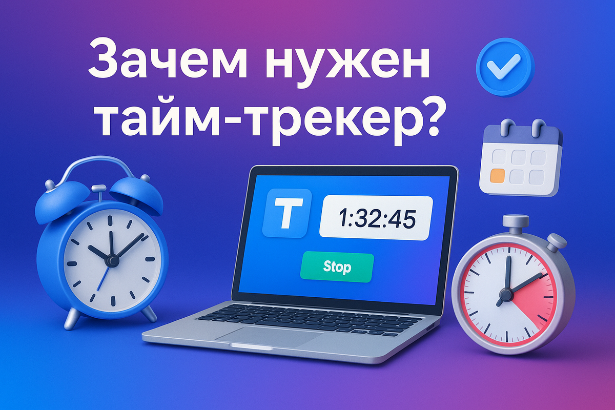 ⏱ Тайм-трекер: зачем он нужен онлайн-ассистенту и как им пользоваться