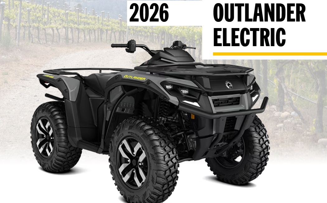 Одноместная версия CAn-Am OUTLANDER 2026  ELECTRIC