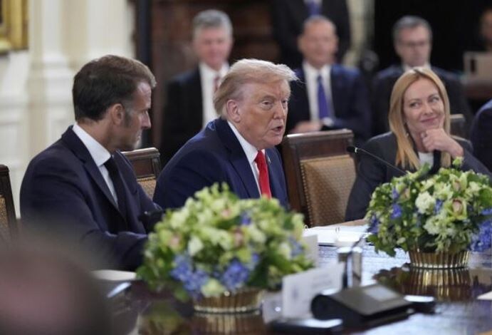 Дональд Трамп и европейские лидеры