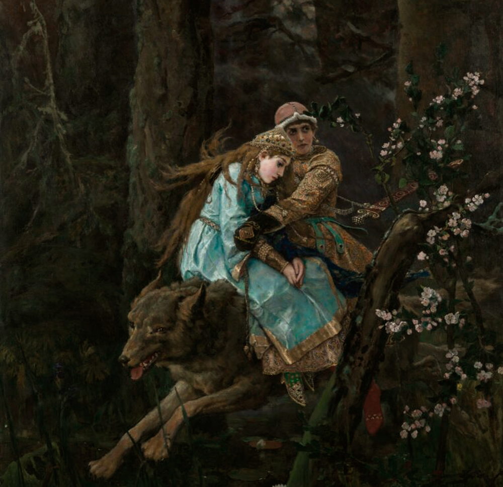 «Иван Царевич и серый волк», 1889 —  В. М. Васнецов