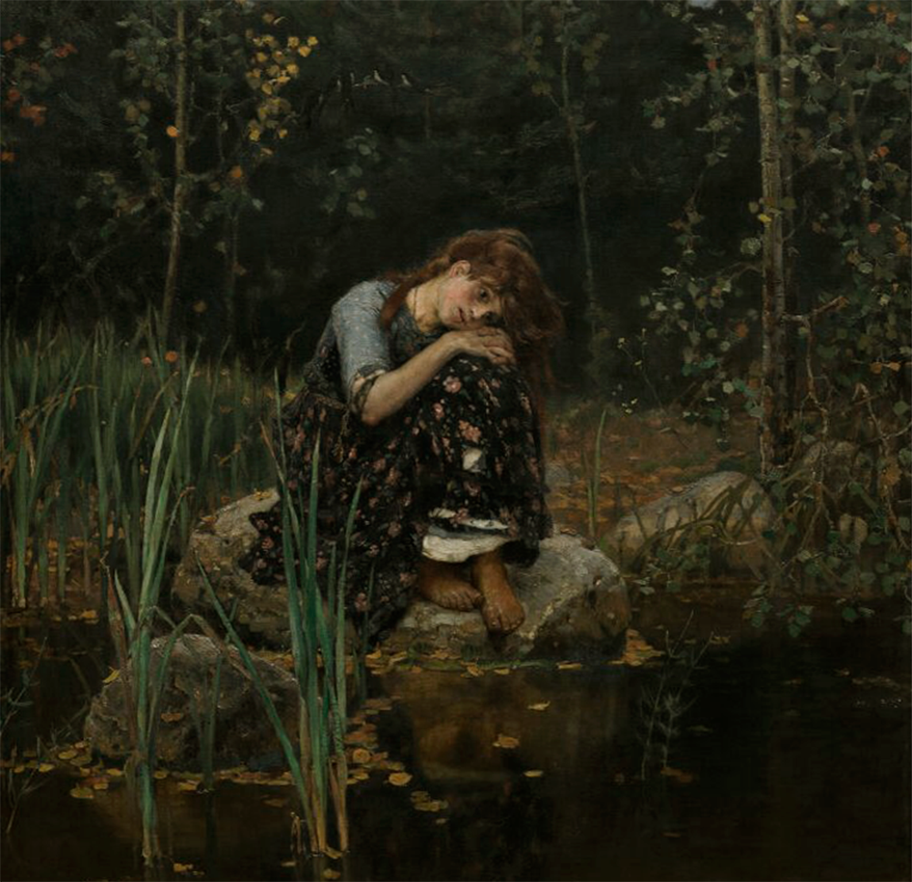 «Аленушка», 1881 —  В. М. Васнецов