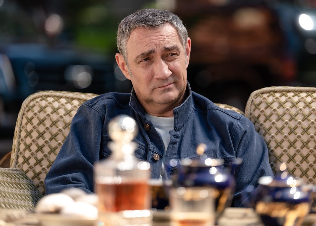 Константин Юшкевич. Фото со съемок сериала "Балабол-9".