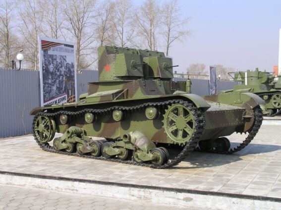 Двухбашенный Т-26 образца 1931 года