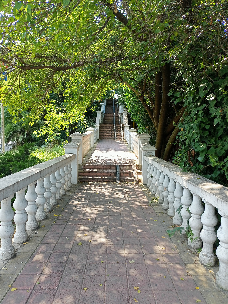 Лестница, что привела меня к заветному парку